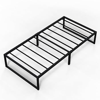Amazon.com: EMODA 14 Inch Narrow Twin Bed Frame 30x75, Heavy